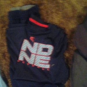 Dry fit shirt and basketball shorts